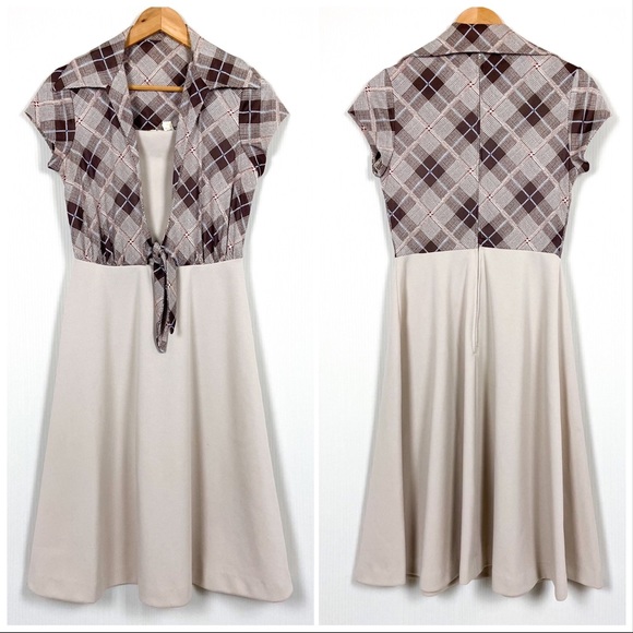 vintage collared dress